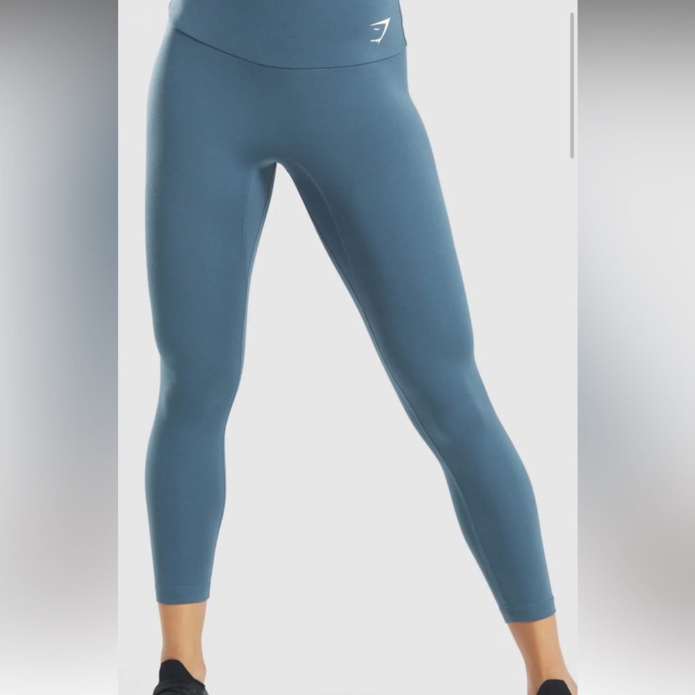 GymShark Teal Leggings 7/8